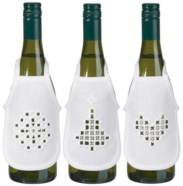 Kit de Bordado Hardanger Mix 3 piezas 10 x 15 cm