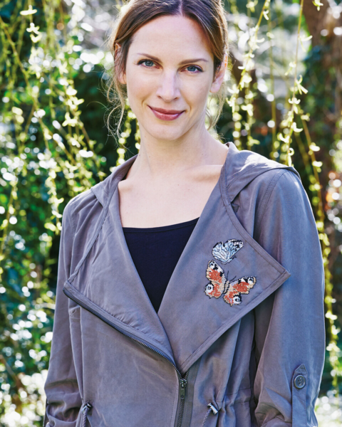 Kit de bordado Mariposas 10 x 10 cm