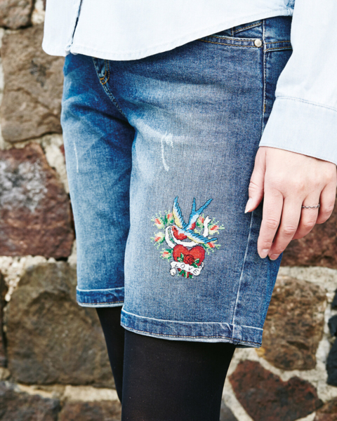 Kit de Bordado Tatuaje 10 x 10 cm