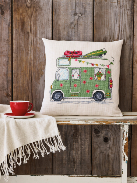 Kit de Bordado Autocaravana 40 x 40 cm