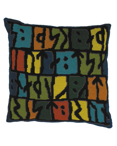 Kit de Bordado Runas 38 x 39 cm