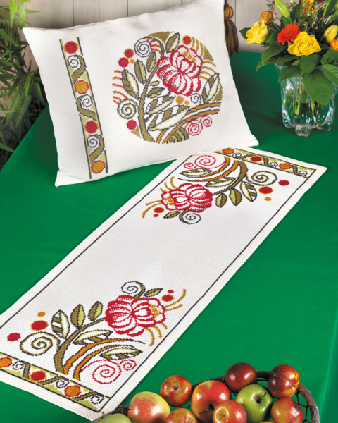 Kit de Bordado Cojín Moderno 55 x 45 cm