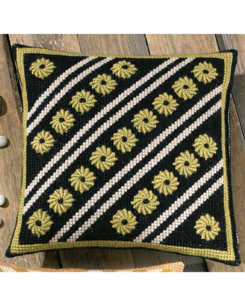 Kit de bordado Cojín incl. m. 32x32 cm