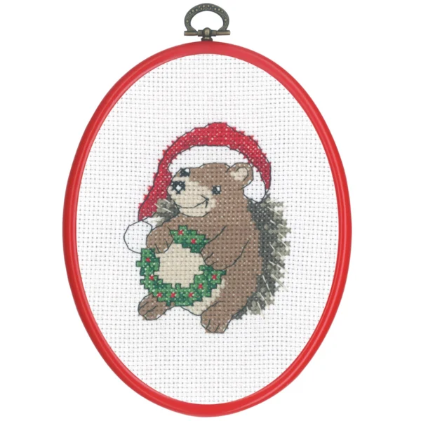 Erizo Navideño 13x18 cm