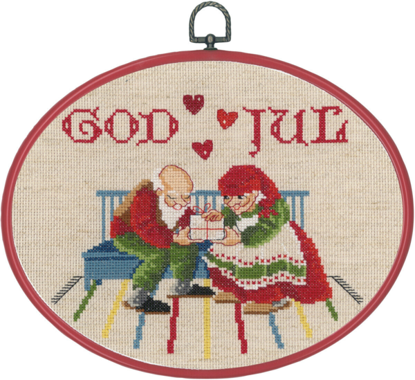 Kit de bordado Duendes en la cocina R5958/30 26x20 cm