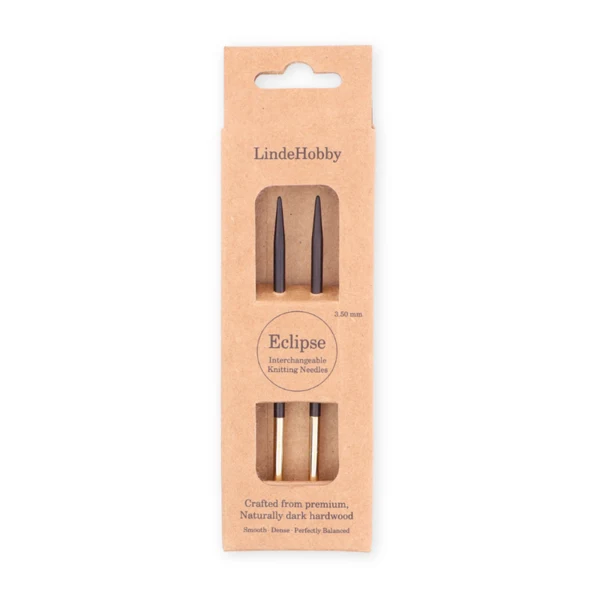 LindeHobby Eclipse Agujas Circulares Intercambiables, 8.5 cm 3.50 mm