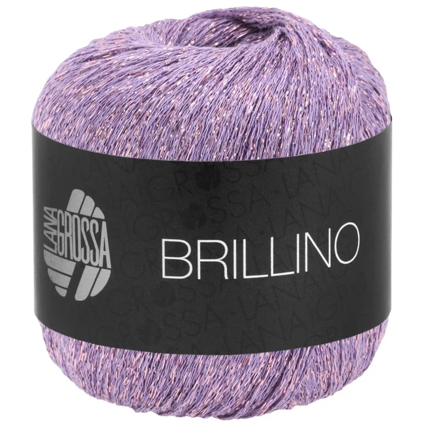 Lana Grossa Brillino 20 Violeta/Rosa
