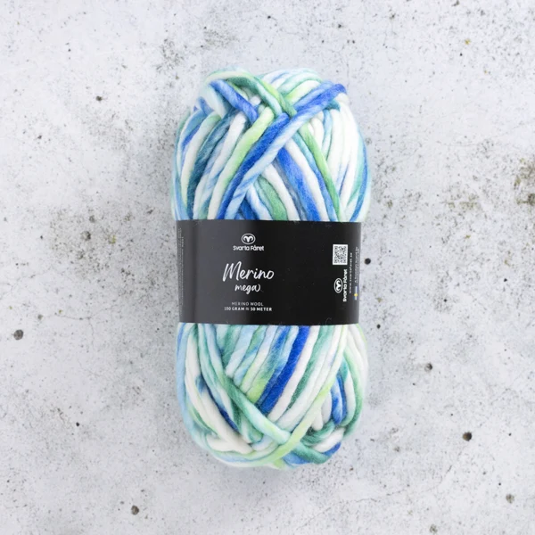 Svarta Fåret Merino Mega 04 Laguna azul