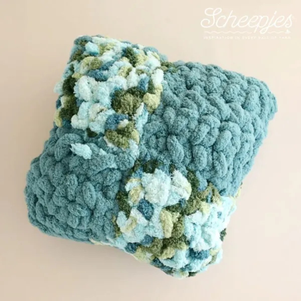 13513 Colour Block Cushion de ganchillo by Scheepjes Design