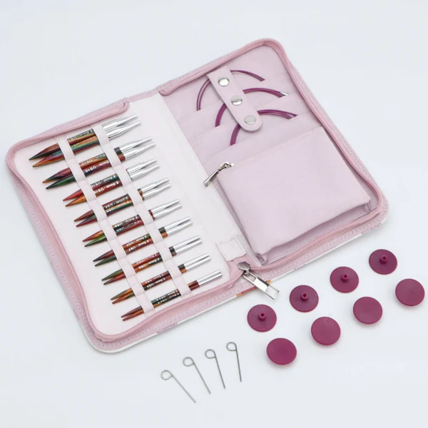 KnitPro Symfonie 2 Juegos de Agujas Intercambiables Circulares, Special Deluxe, 10 cm