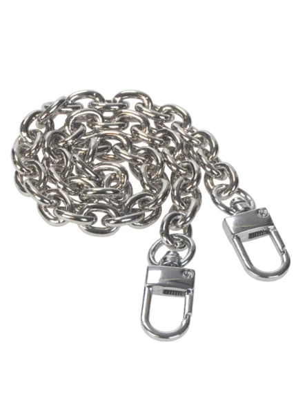 Go Handmade Cadena de Metal (47 y 57 cm): Plata, 47 cm