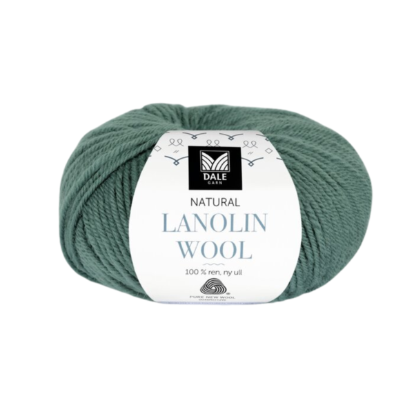 Dale Lanolin Wool 1430 Gris-verde