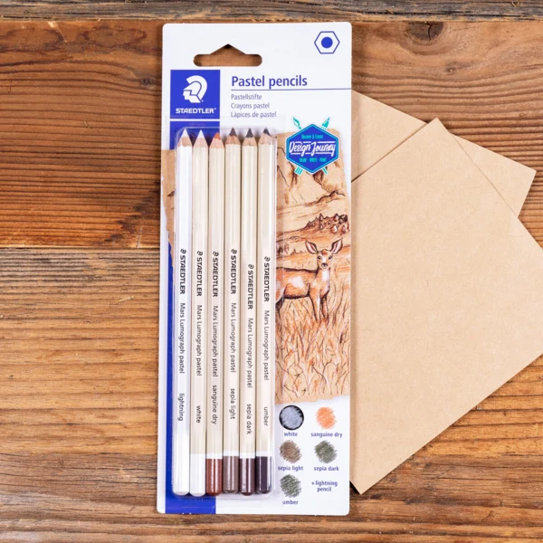 STAEDTLER Mars Lumograph Lápices pastel, 6 unidades – P-SBK6