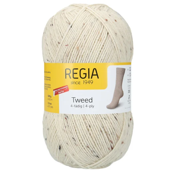 Regia Tweed 002 Tweed Natural