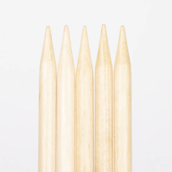 DROPS Basic Agujas de Doble Punta Madera 20 cm (5.50-12.00 mm)