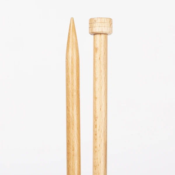DROPS Basic Agujas Rectas Madera 35 cm (5.50-10.00 mm)
