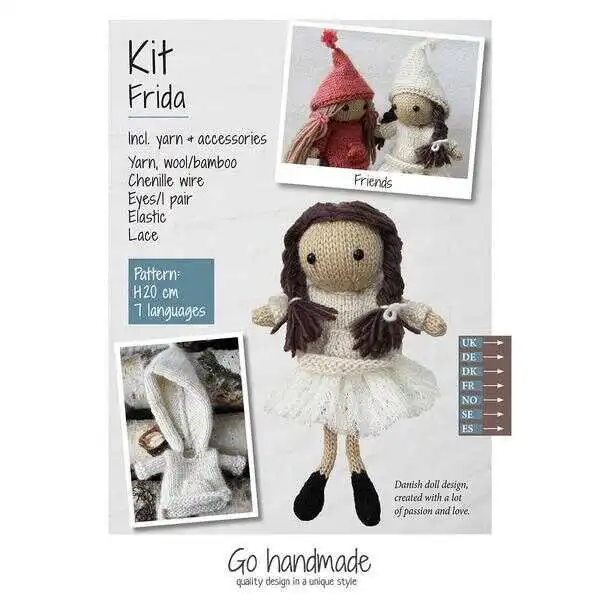 Go Handmade kit de tejer Frida