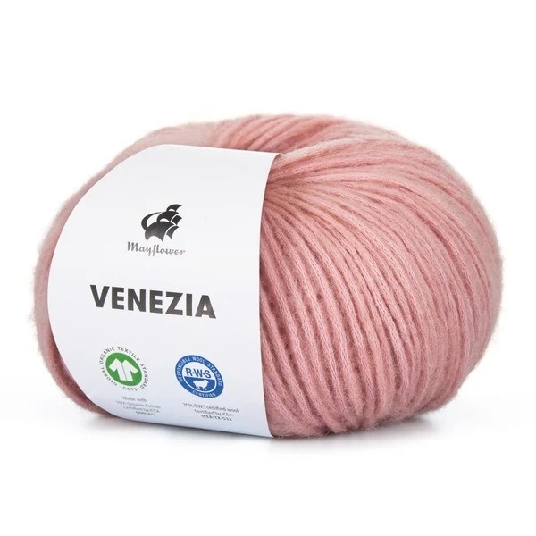 Mayflower Venezia, GOTS + RWS 029 Helado de fresa