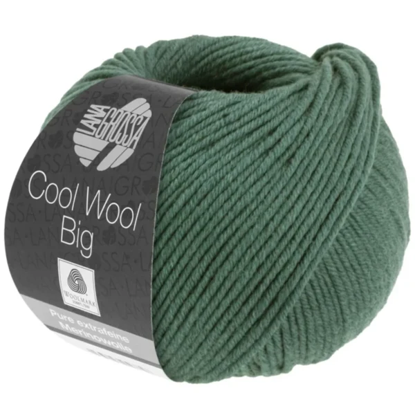 Lana Grossa Cool Wool Big 1004 Verde musgo