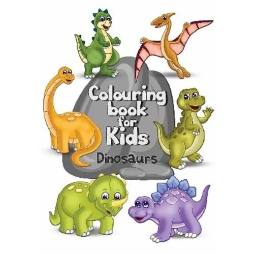 Libro para colorear A4 Niños Dinosaurios, 16 páginas
