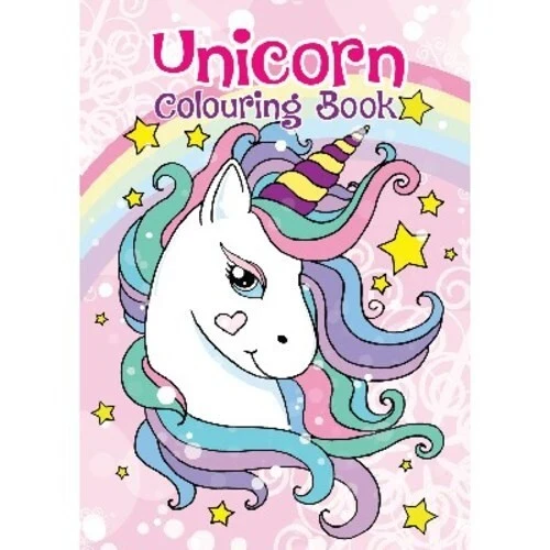 Libro para colorear A4 Unicornio 2, 16 páginas