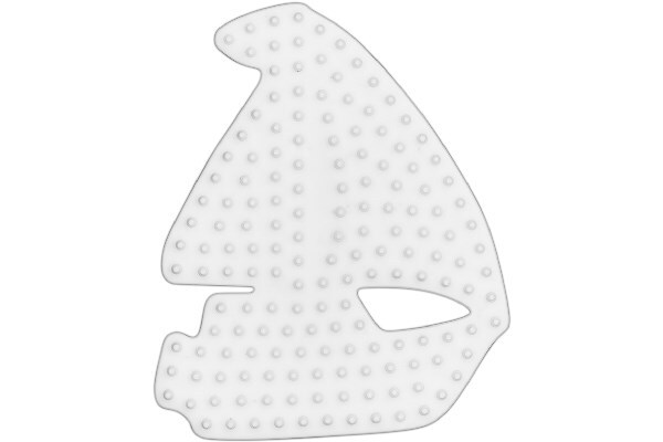 Hama Midi placa de perlas - Barco 333