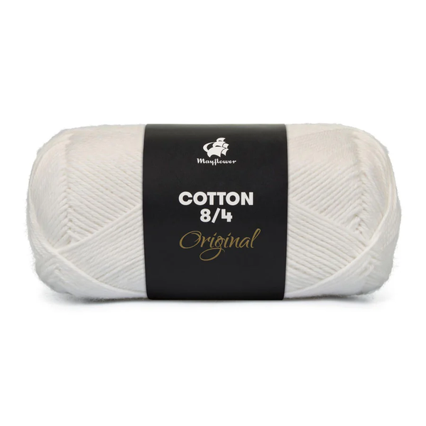 Mayflower Cotton 8/4 1402 Blanco