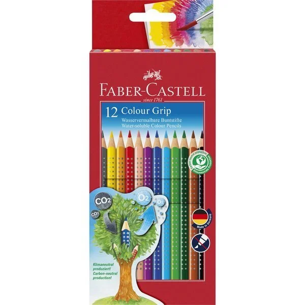 Faber-Castell, Colour Grip 12 piezas