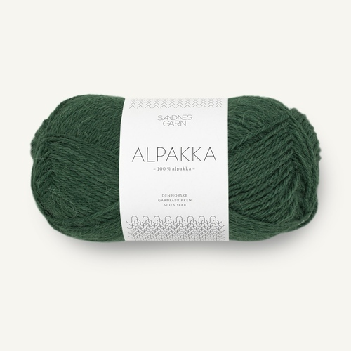 Sandnes Alpakka 8581 Verde Bosque Profundo