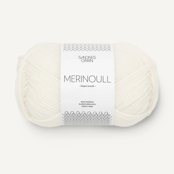 Sandnes Merinoull 1001 Blanco Óptico