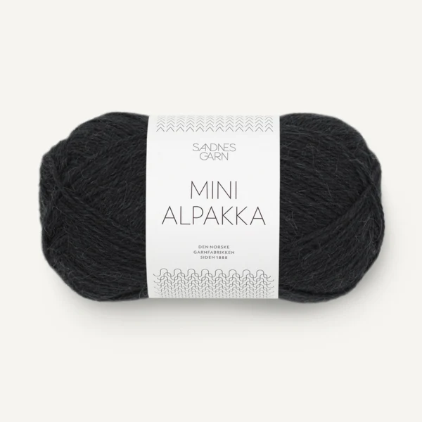 Sandnes Mini Alpakka 1099 Negro