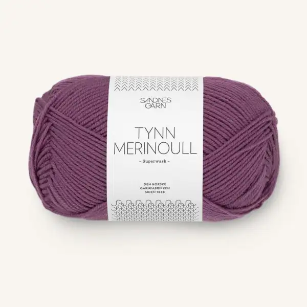 Sandnes Tynn Merinoull 4645 Brezo