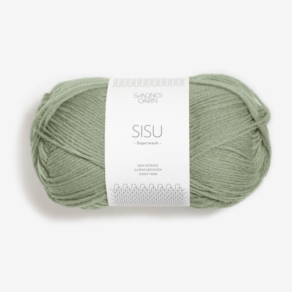 Sandnes Sisu 9041 Verde claro polvoriento