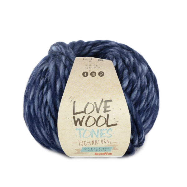 Katia Love Wool Tones 204 Azul