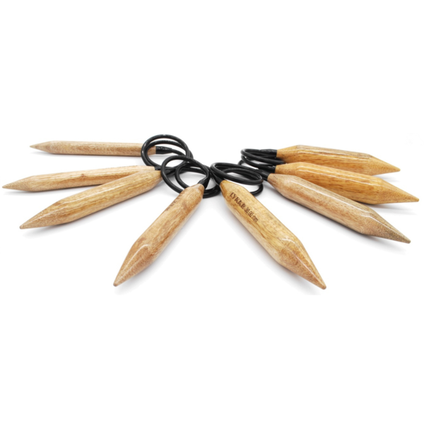 LYKKE Agujas Circulares Big Madera de Mango, 91 cm