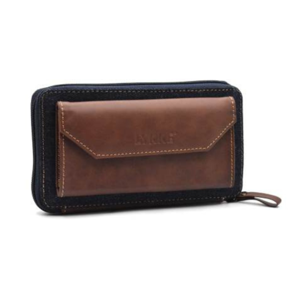 LYKKE Oxford Estuche para Agujas Circulares Intercambiables, 9 cm Chocolate