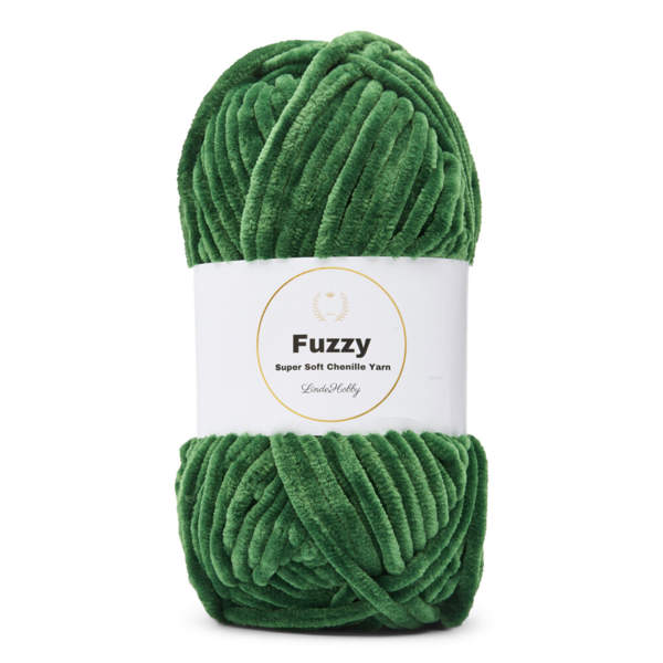 LindeHobby Fuzzy Chenille 38 Verde