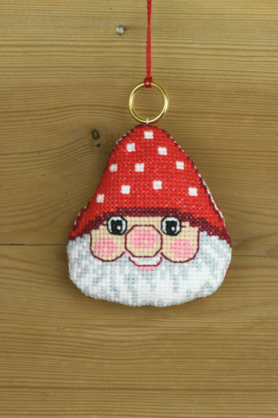 Kit de Bordado Cabeza de Duende 8 x 8 cm