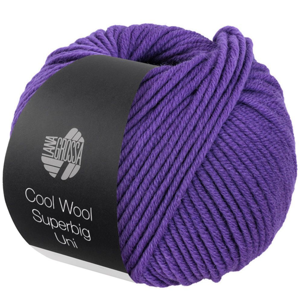 Lana Grossa Cool Wool Superbig 14 Púrpura