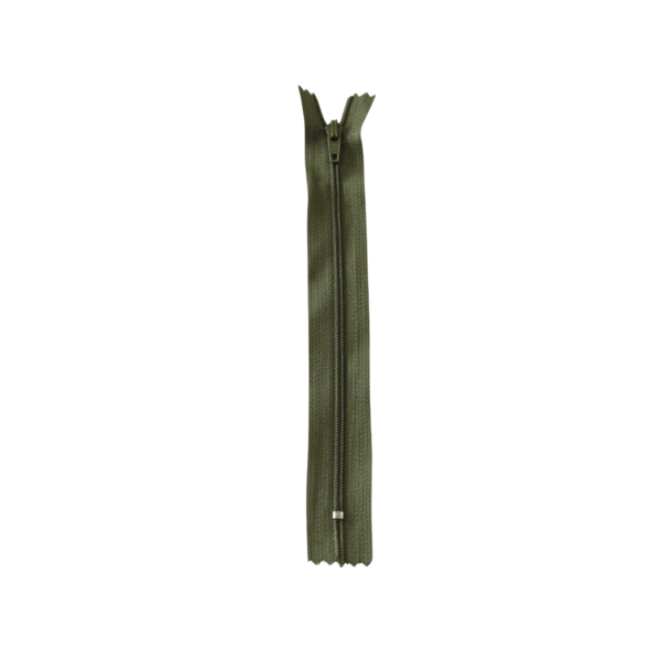 YKK Cremallera Espiral Cerrada 4 mm 25 cm 663 Verde militar