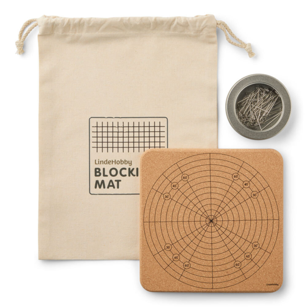 LindeHobby Alfombrilla de Bloqueo, Corcho, 20x20 cm
