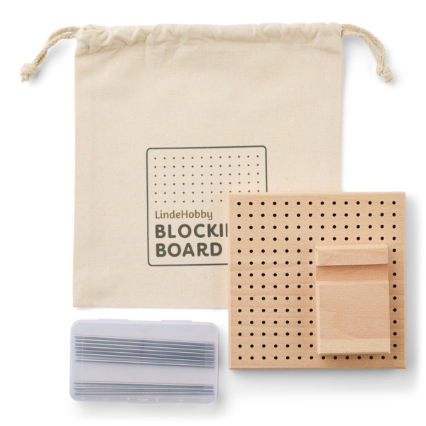 LindeHobby Tablero de Bloqueo, Madera, 15x15 cm