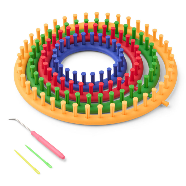 LindeHobby Set de Telares Redondos, 4 tamaños