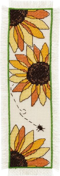 Kit de Bordado Girasoles 7 x 22 cm