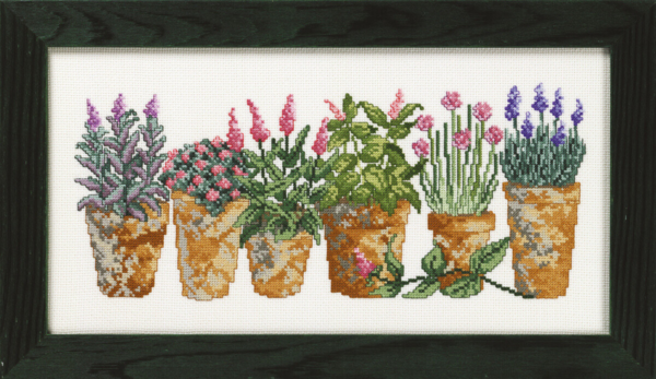 Kit de Bordado Hierbas 33 x 17 cm R5328