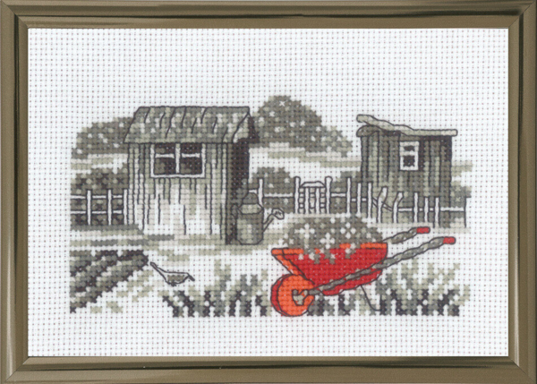 Kit de Bordado Carretilla R5794 15 x 10 cm