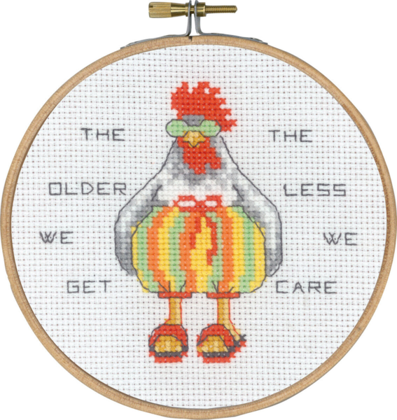 Kit de bordado The older we get m/5810/13 13 Ø