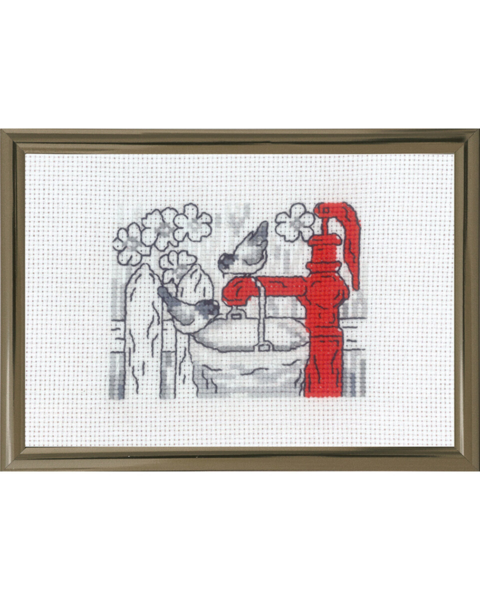 Kit de bordado Fuente R5794 10 x 15 cm