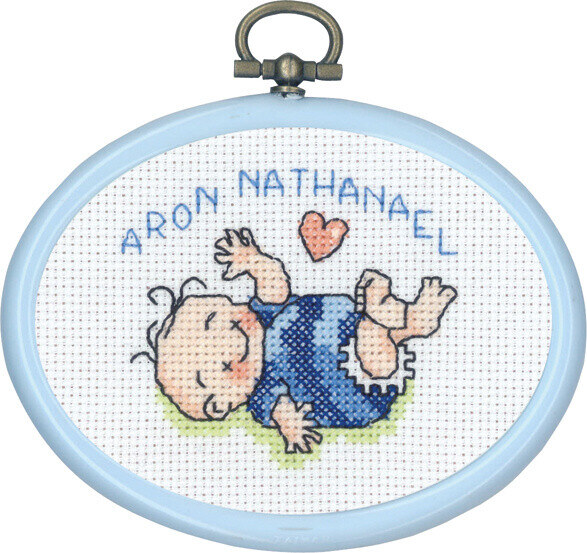 Kit de bordado Aron 3 c/R5961/03 7 x 9 cm