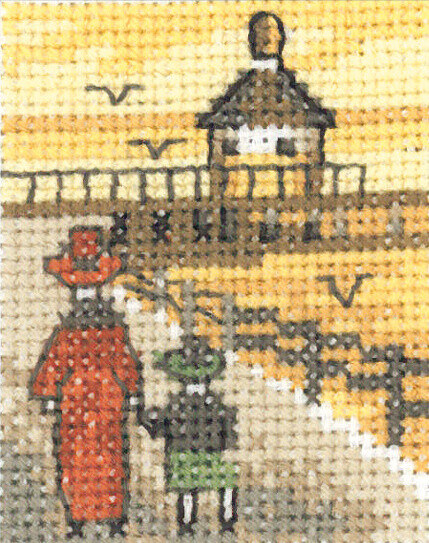 Kit de bordado Topo 5 x 6,5 cm